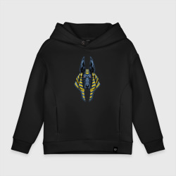 Детское худи Oversize хлопок Anubis head