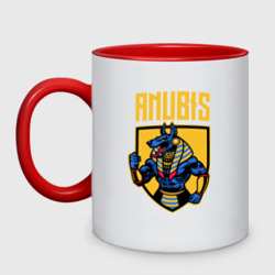 Кружка двухцветная Anubis warrior