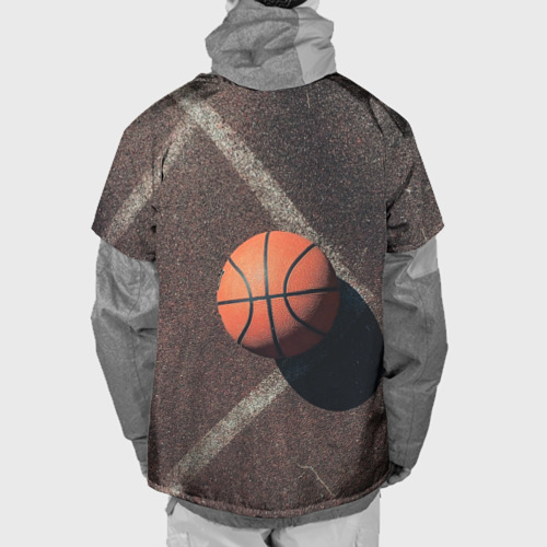 Накидка на куртку 3D Мяч баскетбольный, цвет 3D печать - фото 2