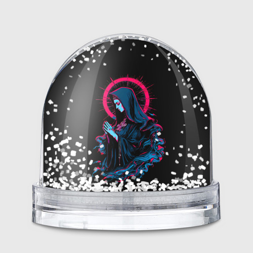 Игрушка Снежный шар Мрачная монахиня 
