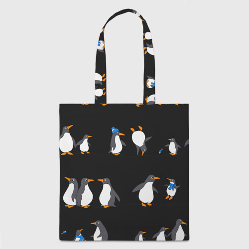 Шоппер 3D Веселая семья пингвинов  - фото 2
