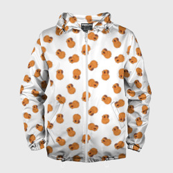 Мужская ветровка 3D Мини капибары