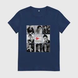 Женская футболка хлопок Dylan Wang