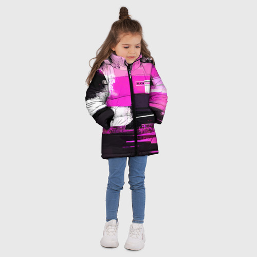 Зимняя куртка для девочек 3D Black pink - girl-group - South Korea, цвет черный - фото 5