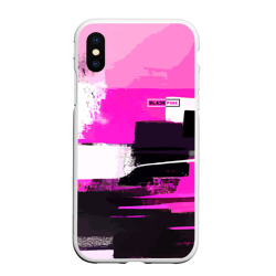 Чехол для iPhone XS Max матовый Black pink - girl-group - South Korea