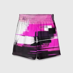 Детские спортивные шорты 3D Black pink - girl-group - South Korea