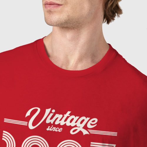 Мужская футболка хлопок Лимитированный выпуск 1967, цвет красный - фото 6