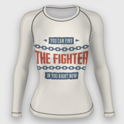 Женский рашгард 3D The fighter