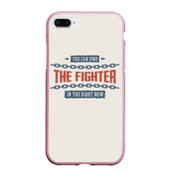 Чехол для iPhone 7Plus/8 Plus матовый The fighter