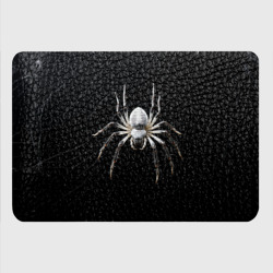 Картхолдер с принтом Белый паук на черном фоне - фото 2