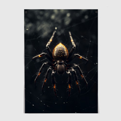 Постер Арт с пауком