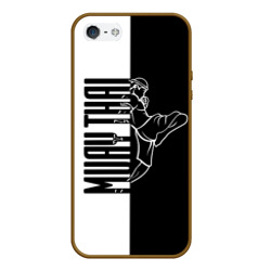 Чехол для iPhone 5/5S матовый Muay-Thai