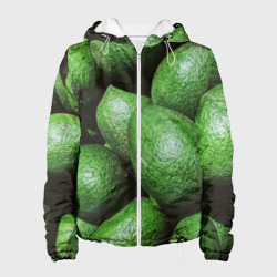 Женская куртка 3D Зелёное счастье