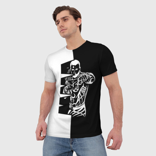 Мужская футболка 3D ММА - mixed martial arts, цвет 3D печать - фото 3