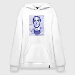 Худи SuperOversize хлопок Text eminem 