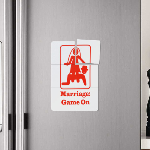 Магнитный плакат 2Х3 Брак игра продолжается - фото 4