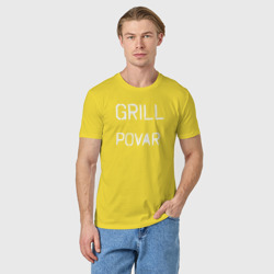 Мужская футболка хлопок Grill povar - фото 2