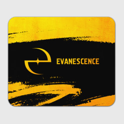 Прямоугольный коврик для мышки Evanescence - gold gradient по-горизонтали