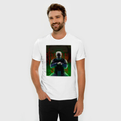 Мужская футболка хлопок Slim Сага о Винланде - Аскеладд - фото 2