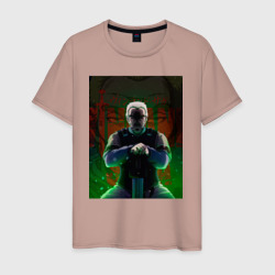 Мужская футболка хлопок Сага о Винланде - Аскеладд
