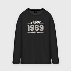 Мужской лонгслив oversize хлопок Лимитированный выпуск 1969