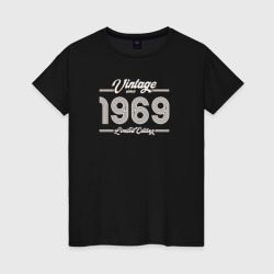 Женская футболка хлопок Лимитированный выпуск 1969