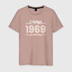 Лимитированный выпуск 1969 – Мужская футболка хлопок с принтом купить со скидкой в -20%