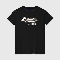 Женская футболка хлопок Authentic 1968