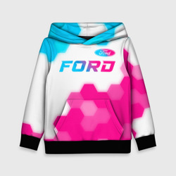 Ford neon gradient style посередине – Детская толстовка 3D с принтом купить со скидкой в -20%