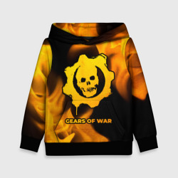 Детская толстовка 3D Gears of War - gold gradient