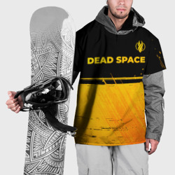 Накидка на куртку 3D Dead Space - gold gradient посередине