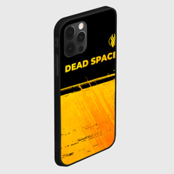 Чехол для iPhone 12 Pro Max Dead Space - gold gradient посередине - фото 2