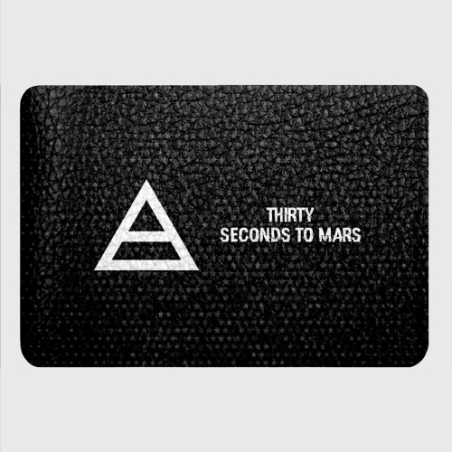 Картхолдер с принтом Thirty Seconds to Mars glitch на темном фоне по-горизонтали - фото 4