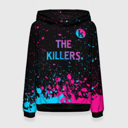 The Killers - neon gradient посередине – Женская толстовка 3D с принтом купить со скидкой в -32%