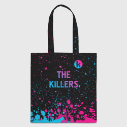 Шоппер 3D The Killers - neon gradient посередине