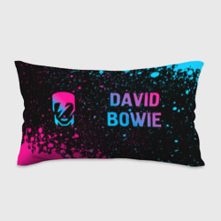 Подушка 3D антистресс David Bowie - neon gradient по-горизонтали