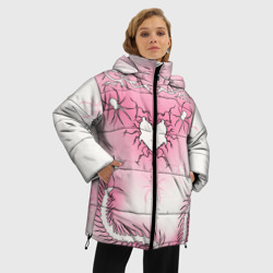 Женская зимняя куртка Oversize Сердце сколопендры - фото 2