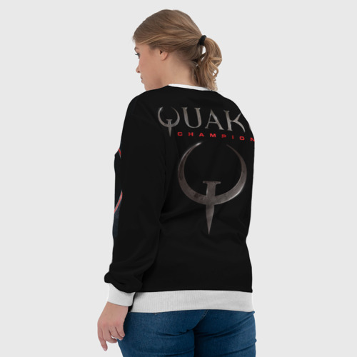 Женский свитшот 3D Quake - Ranger, цвет 3D печать - фото 7