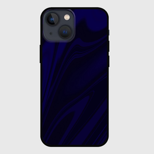 Чехол для iPhone 13 mini Абстракция ночной тёмно-синий