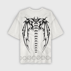 Angel bone wings – Мужская футболка oversize 3D с принтом купить со скидкой в -50%