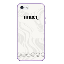 Чехол для iPhone 5/5S матовый Angel bone wings