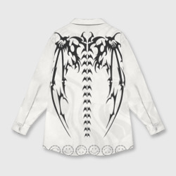 Мужская рубашка oversize 3D Angel bone wings