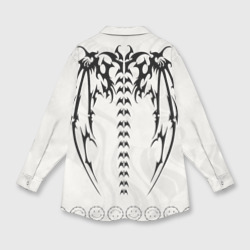Женская рубашка oversize 3D Angel bone wings