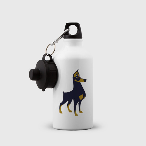 Бутылка спортивная Доберман пёс - фото 3
