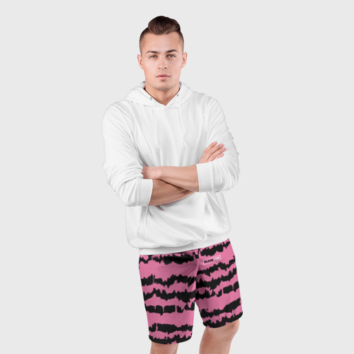 Мужские шорты спортивные Blackpink - girl group k-pop, цвет 3D печать - фото 5