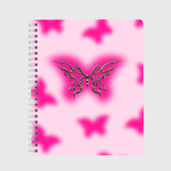 Тетрадь Y2K pink butterfly