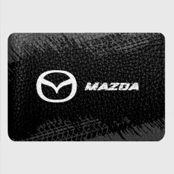 Картхолдер с принтом Mazda speed на темном фоне со следами шин по-горизонтали - фото 2