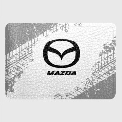 Картхолдер с принтом Mazda speed на светлом фоне со следами шин - фото 2