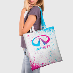 Шоппер 3D Infiniti neon gradient style - фото 2