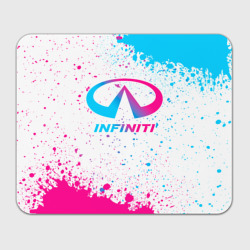 Прямоугольный коврик для мышки Infiniti neon gradient style